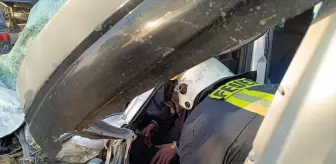 Gaziantep'te tırla otomobilin çarpıştığı kazada bir kişi yaralandı