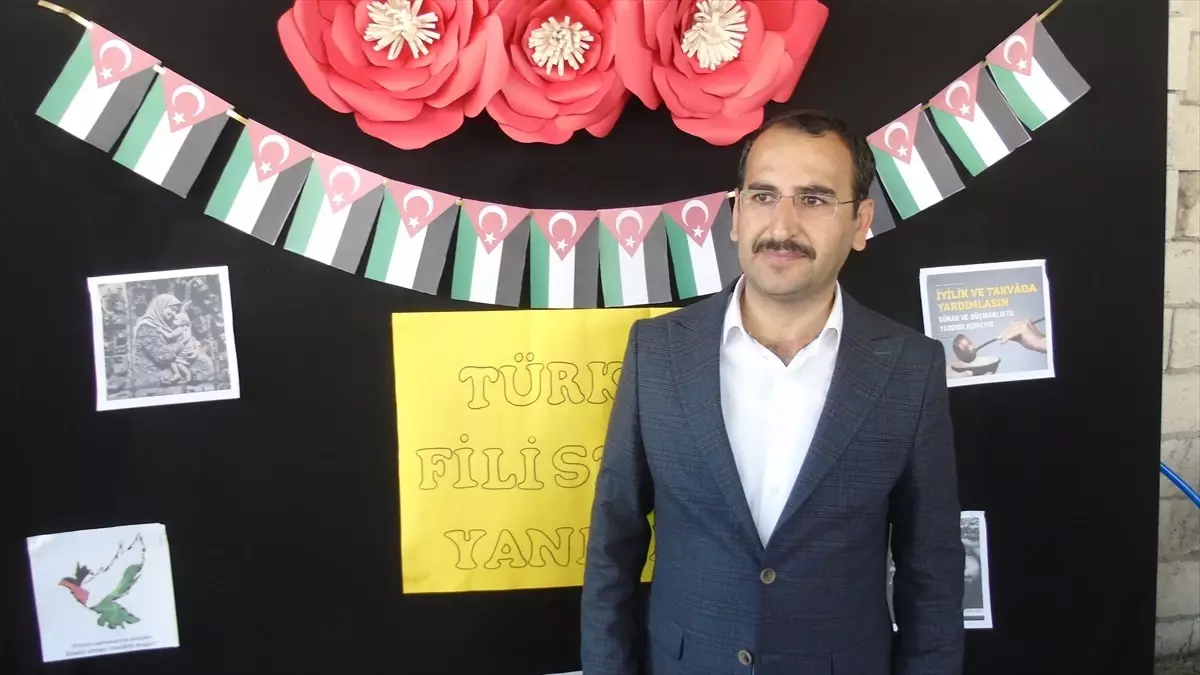 İslahiye'de Filistin için düzenlenen hayır kermeslerinden 843 bin 500 lira yardım toplandı