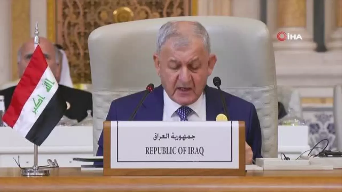 Irak Cumhurbaşkanı Filistin Halkını Kurtarmaya Çağırdı