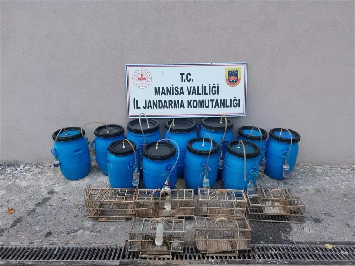 Manisa'da 7 Bin 500 Litre Sahte İçki Ele Geçirildi
