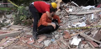 Arama Kurtarma Dernekleri Federasyonu'nun Yalova'da Gerçekleştirdiği Deprem Tatbikatı Nefesleri Kesti