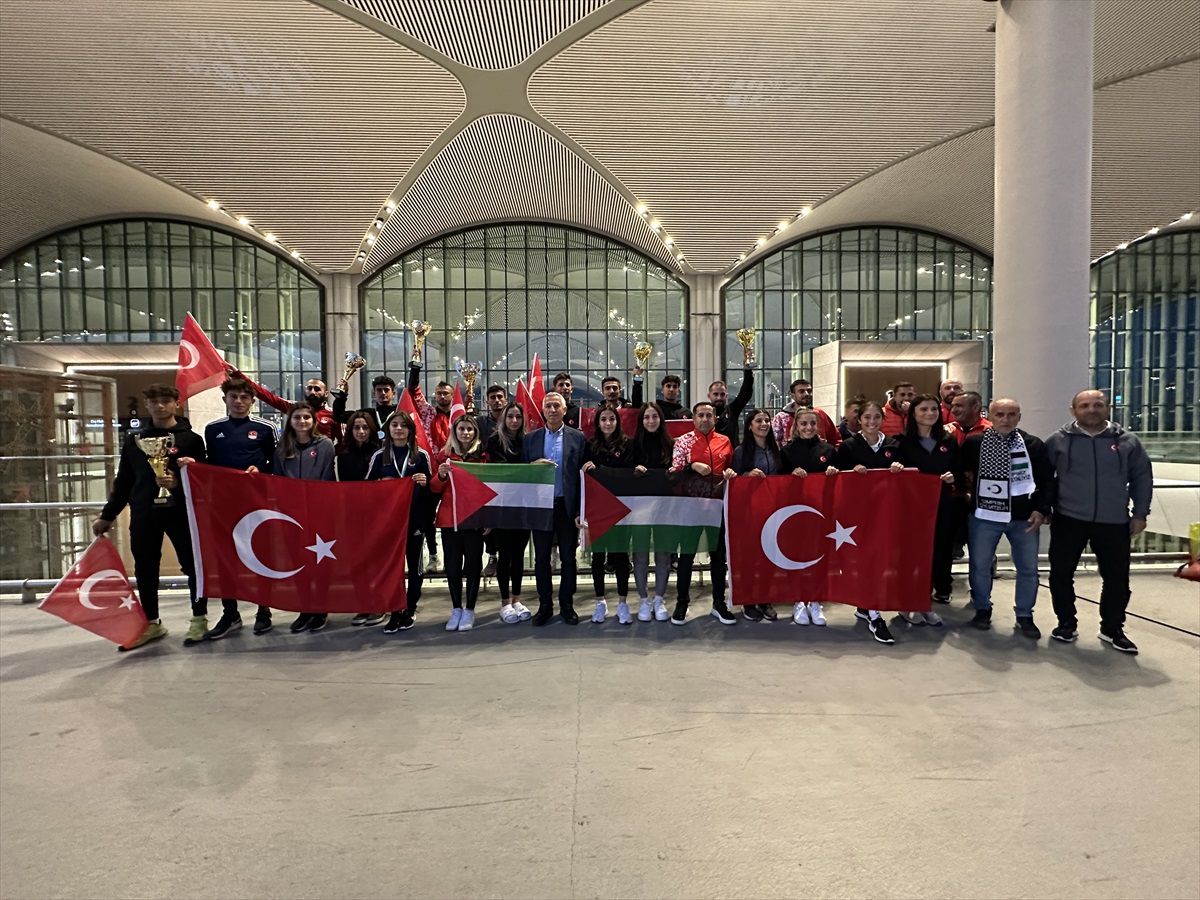 Kros Milli Takımı, Filistin'e Destek Verdi