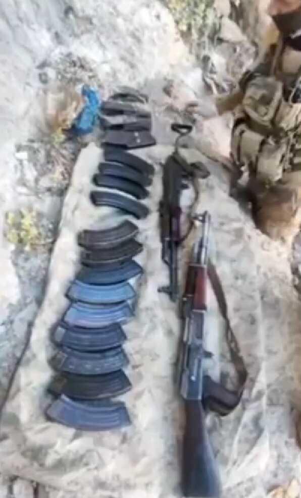 Terör örgütüne ağır darbe! 'Kahramanlar' operasyonuyla 12 ildeki 42 mağara imha edildi