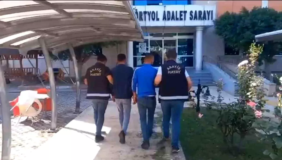 Hatay'da Hırsızlık Olaylarının Şüphelisi 5 Kişi Tutuklandı