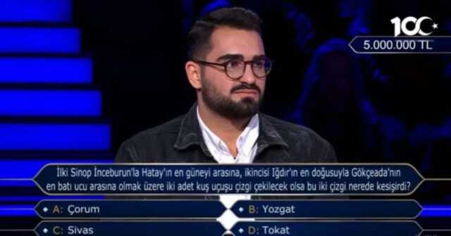 Kim Milyoner Olmak İster 5 milyonluk soru cevabı ne? Kim Milyoner Olmak İster 5 milyonluk soru nedir?