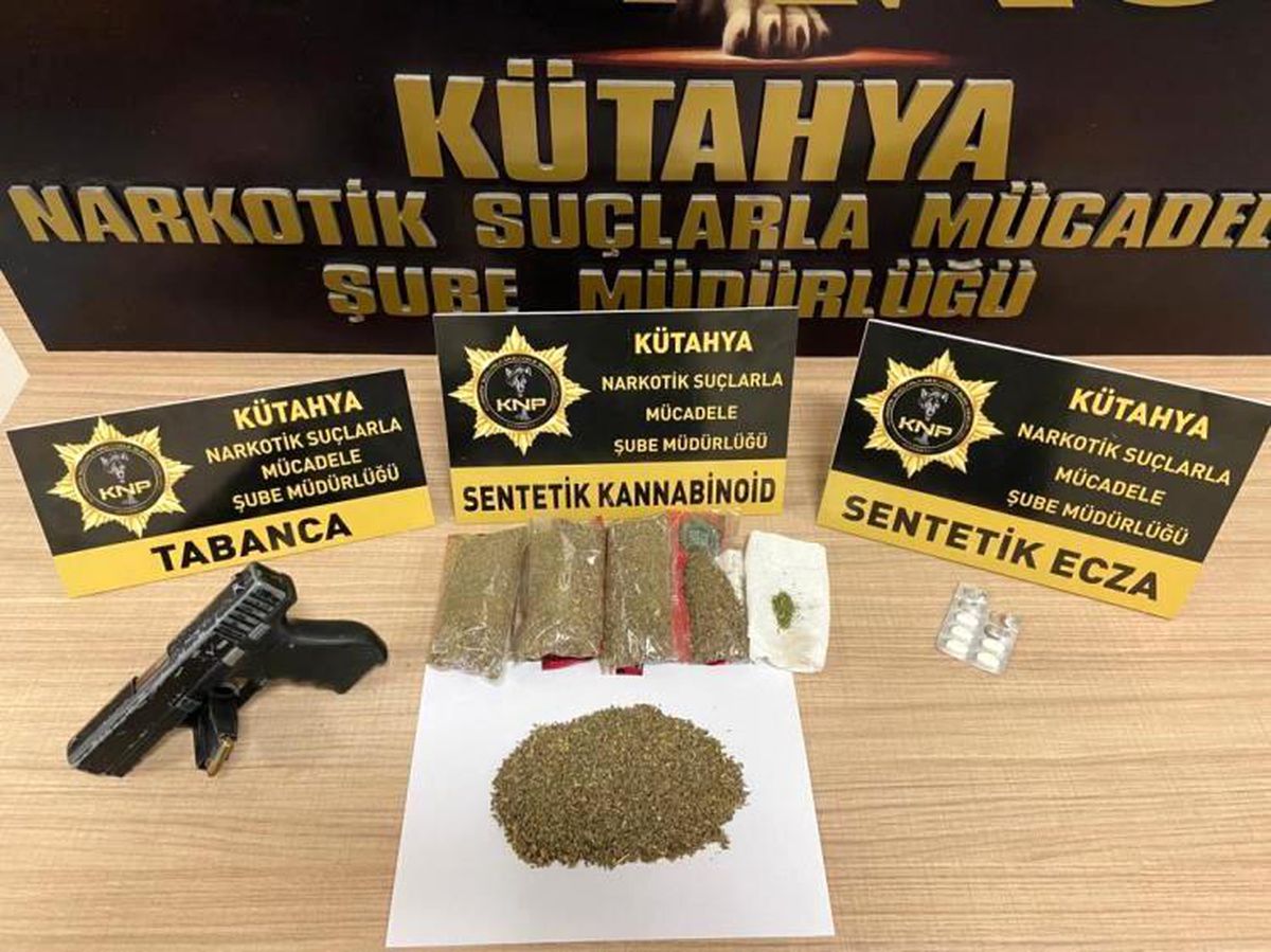 Kütahya'da Uyuşturucu Satıcısı Tutuklandı