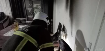 Siirt'te bir evde çıkan yangında 4 kişi dumandan etkilendi