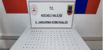 Gebze'de Tarihi Eser Operasyonu: 144 Sikke ve 1 Yüzük Ele Geçirildi