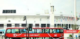 Albüm: Çin Yapımı Elektrikli Otobüsler Santiago'da Hizmete Girdi