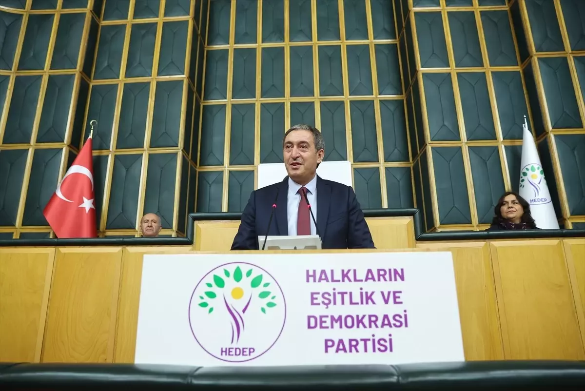 Bakırhan, HEDEP TBMM Grup Toplantısı'nda konuştu Açıklaması