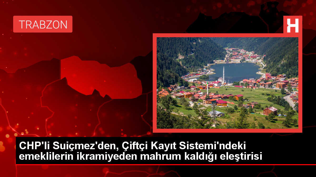 Emekli çiftçiler ikramiyeden mahrum kaldı