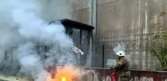 Esenyurt'ta Elektrik Kabloları Alev Alev Yandı