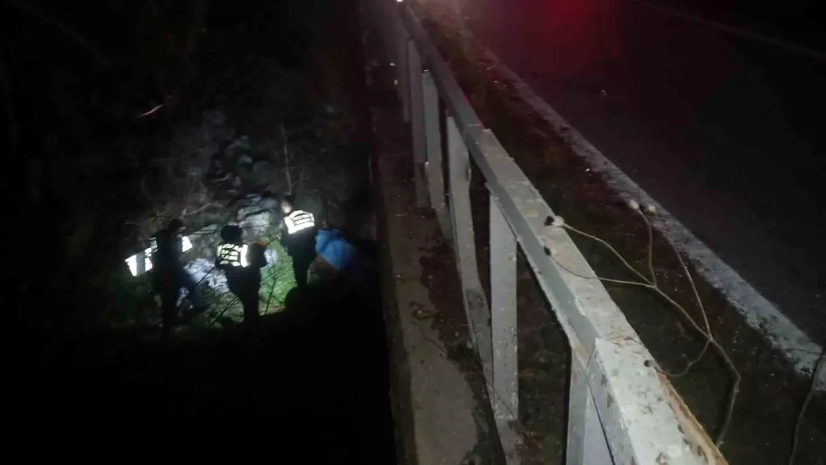 Gediz'de motosiklet kazası: 1 kişi hayatını kaybetti