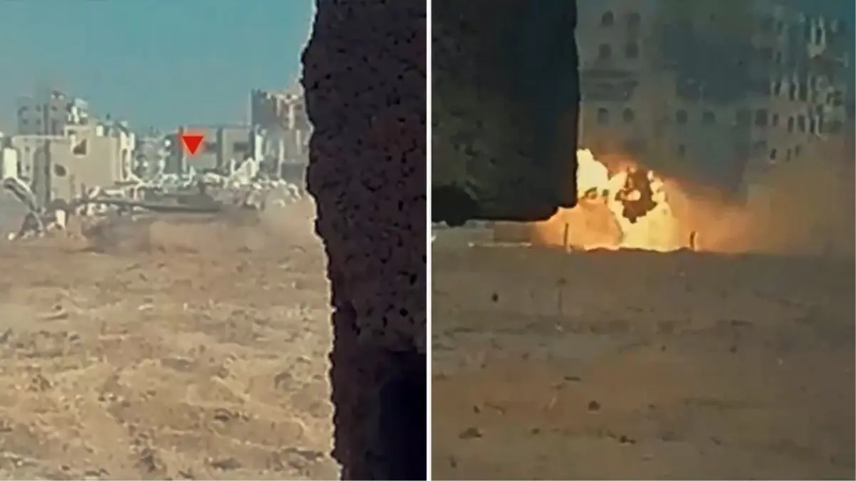 Hamas, İsrail tanklarına roket saldırıları düzenledi