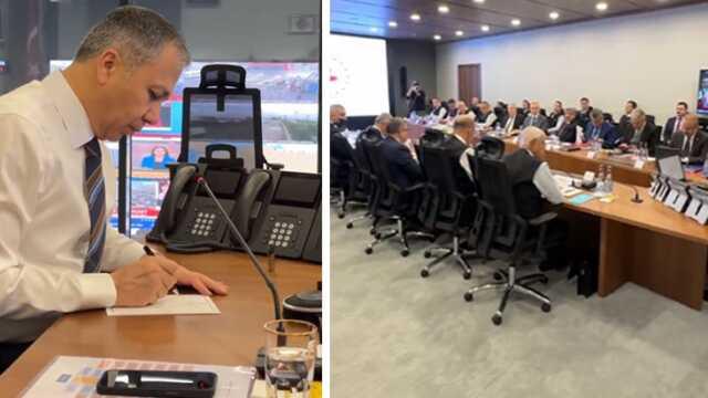 İçişleri'nde 'operasyon' mesaisi! Bakan Yerlikaya toplantıyı yönetti: Mücadelemiz kararlılıkla devam edecek