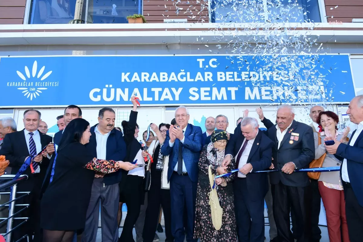İzmir Karabağlar'da Günaltay Semt Merkezi Hizmete Açıldı