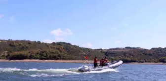 Jandarma Sualtı Arama Kurtarma Timi İstanbul'da Tatbikat Gerçekleştirdi