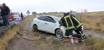 Kontrolden Çıkan Otomobil Takla Attı: 5 Yaralı