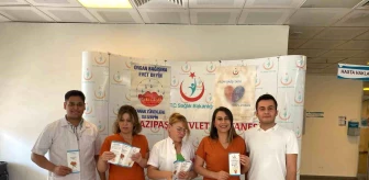 Gazipaşa Devlet Hastanesi'nde Organ Bağışı Haftası etkinlikleri düzenlendi