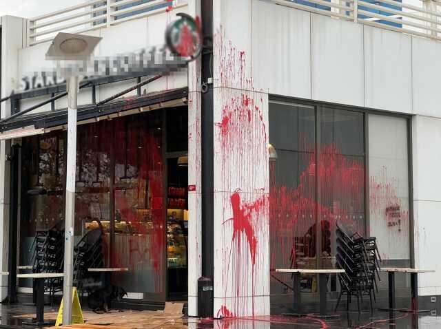 Protesto için ünlü kahve zincirine gidip bağıran kadın, sert kayaya çarptı Protesto için ünlü kahve zincirine gidip bağıran kadın, sert kayaya çarptı