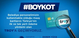Sakarya Büyükşehir Belediyesi, Maaş Ödemelerinde TROY Kartına Geçiyor