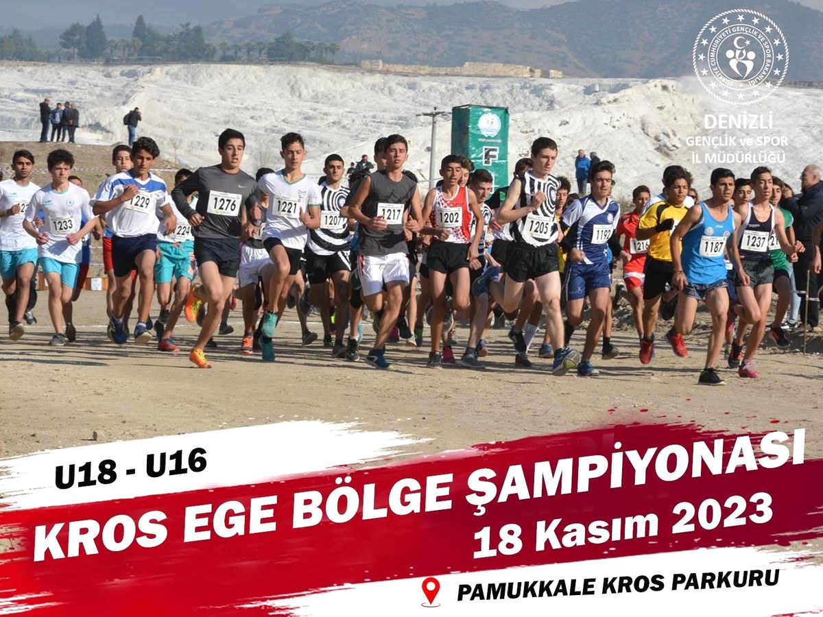 Kros Ege Bölge Şampiyonası Denizli'de yapılacak