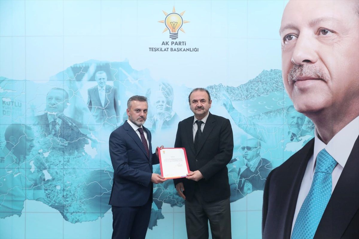 AK Parti Merzifon İlçe Başkanlığına Abdullah Şahinoğlu atandı