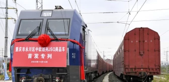 Çin'den Avrupa'ya İlk JSQ Yük Treni Yola Çıktı