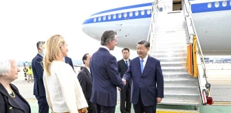 Çin Cumhurbaşkanı Xi Jinping, ABD Başkanı Joe Biden ile görüşmek üzere San Francisco'ya geldi