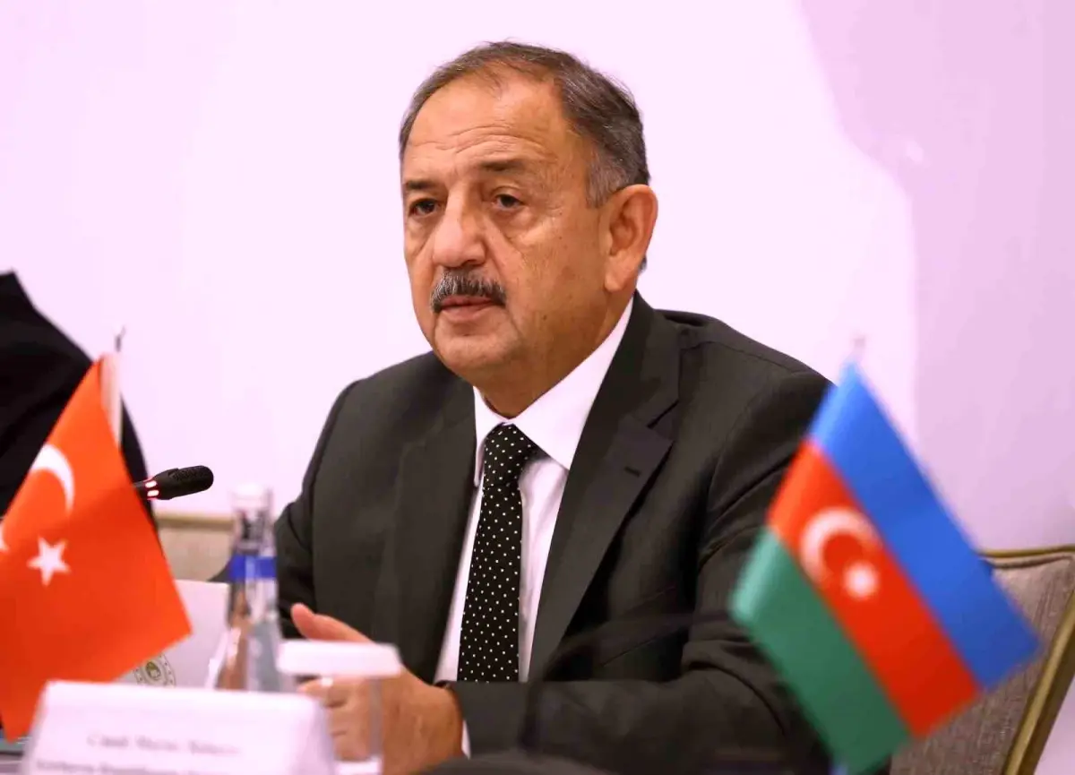 Bakan Özhaseki 2. Türk Dünyası Hidrometeoroloji Forumu'na katıldı