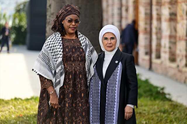 Filistin İçin Tek Yürek Zirvesi! Emine Erdoğan'dan lider eşlerine çağrı: Ateşkes olana kadar biz de nöbet tutalım Filistin İçin Tek Yürek Zirvesi! Emine Erdoğan'dan lider eşlerine çağrı: Ateşkes olana kadar biz de nöbet tutalım