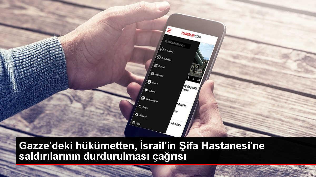 Gazze Şeridi'ndeki Şifa Hastanesi'ne İsrail saldırısı