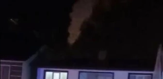 Kastamonu Şenpazar'da Hastane Yakınındaki Binada Yangın Çıktı