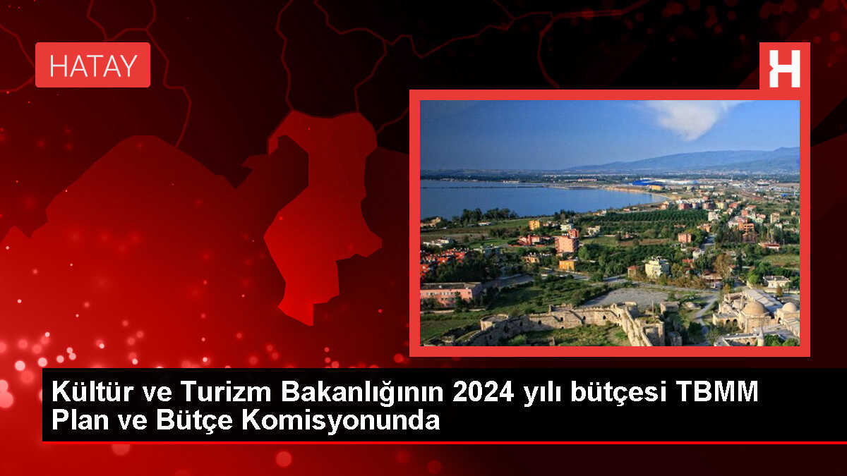 Kültür ve Turizm Bakanlığının 2024 yılı bütçesi TBMM Plan ve Bütçe Komisyonunda
