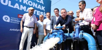 Antalya Büyükşehir Belediyesi Tarım Üreticilerine Kapalı Sulama Sistemi Sağlıyor