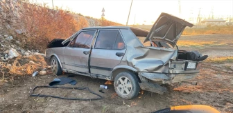 Manisa'da Otomobil Şarampole Düştü: 5 Yaralı