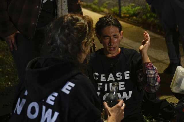 ABD Kongre Binası yakınında dev Gazze protestosu! Ateşkes çağrısı yapan onlarca kişi gözaltına alındı
