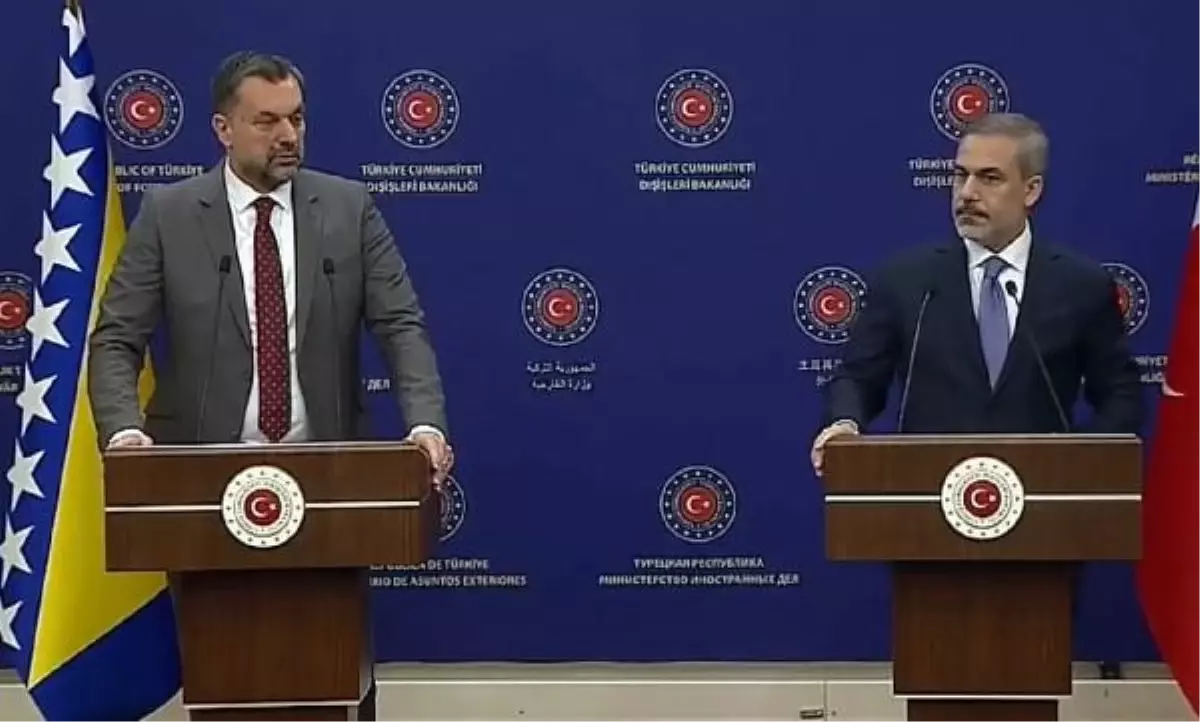 Dışişleri Bakanı Hakan Fidan: Batı dünyasını Gazze'deki vahşete ortak olmamaya çağırıyorum