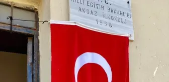 Biga'da kapalı duran ilkokul yeniden açıldı