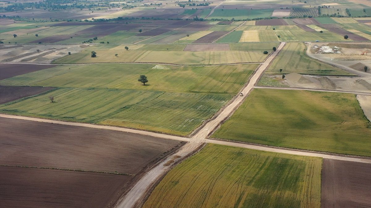 Edirne'de Tarım Toplulaştırma Çalışmaları Devam Ediyor