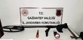 Gaziantep'te Kaçak Kazı Yapan 10 Şüpheli Yakalandı