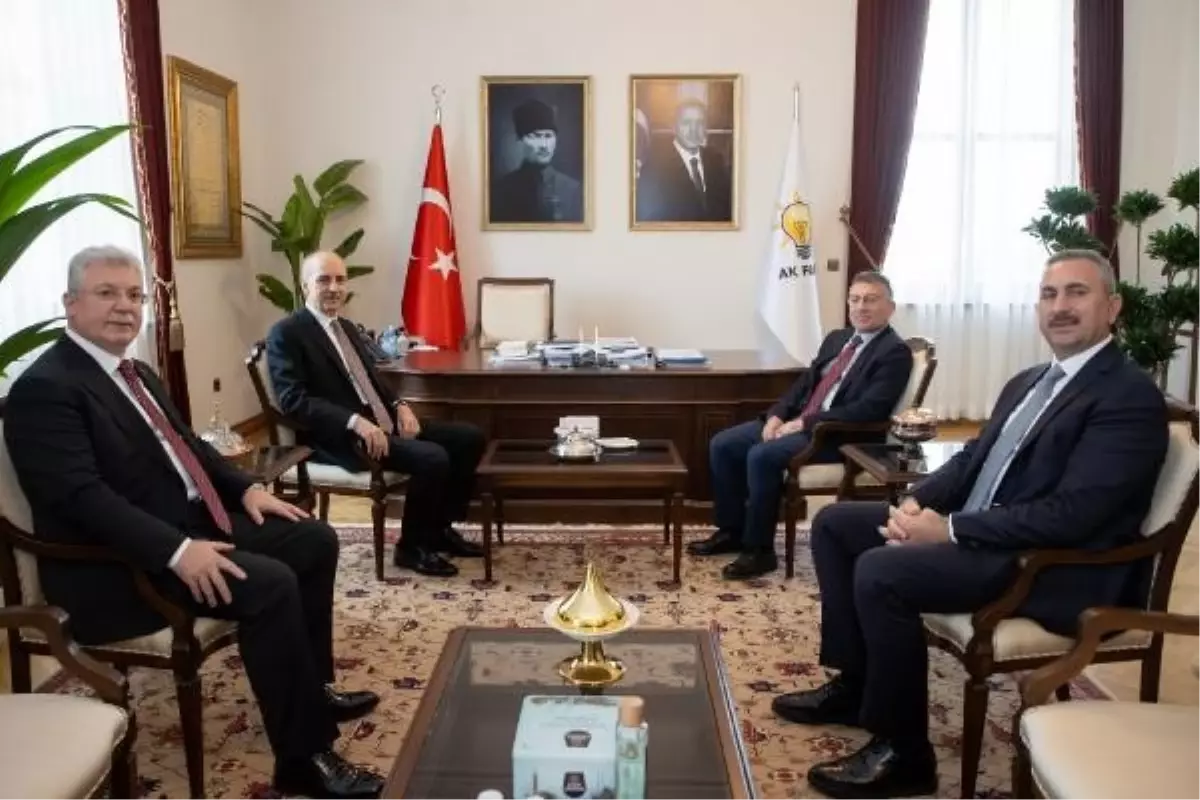 TBMM Başkanı Kurtulmuş'tan siyasi partilere ziyaret (3)