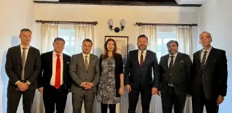 Türkiye Karate Federasyonu Başkanı Slovenya Büyükelçisini Ziyaret Etti