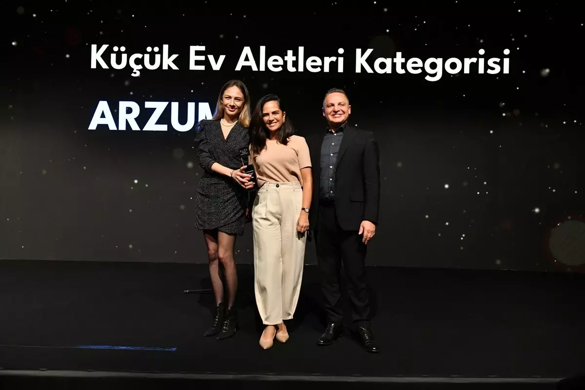 Arzum, A.L.F.A. Awards 2023'te Müşteri Markası Ödülü'nü kazandı