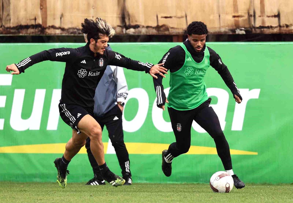 Beşiktaş, Yılport Samsunspor maçının hazırlıklarını sürdürdü
