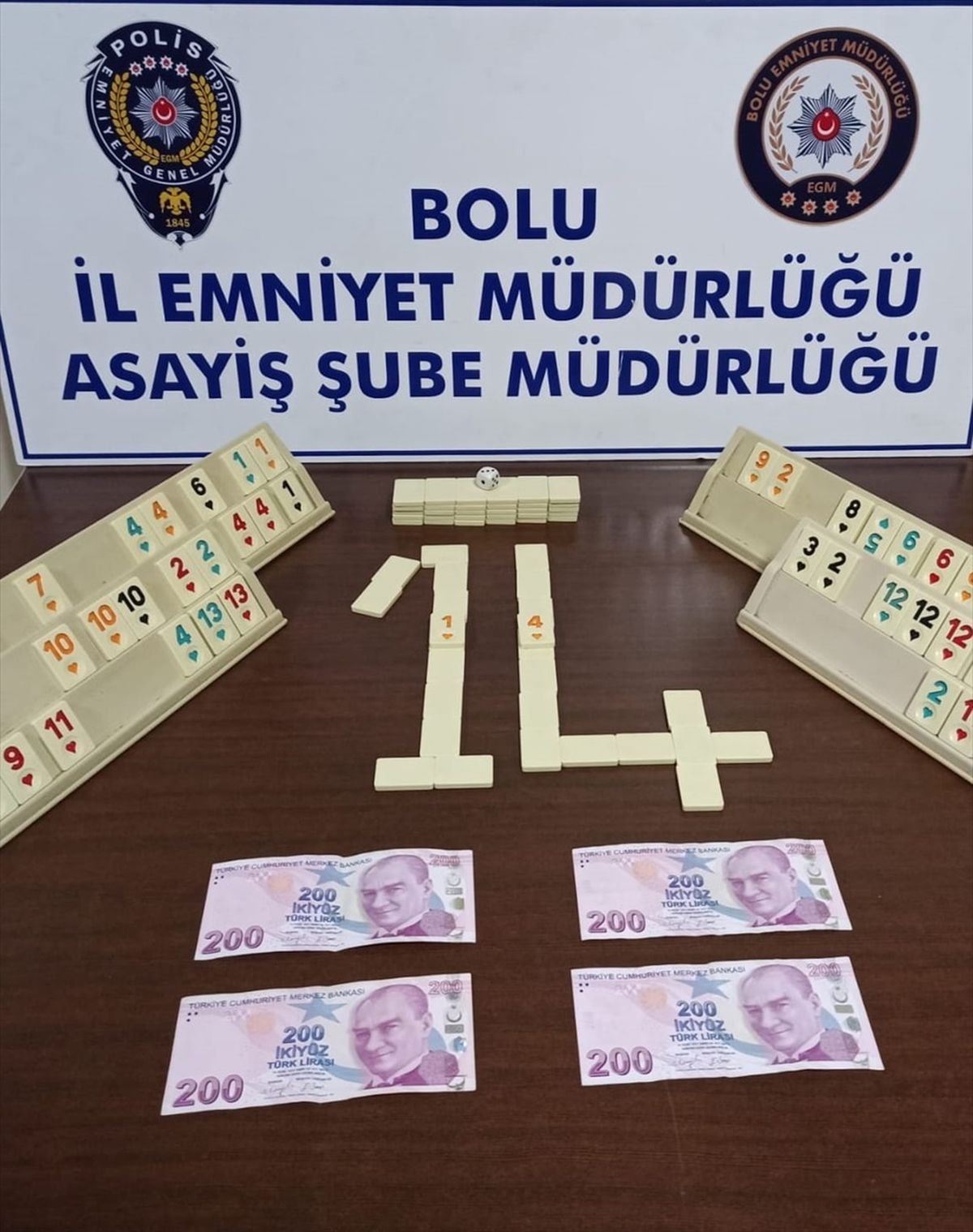 Bolu'da Kumar Operasyonu: 5 İş Yerine Baskın Yapıldı