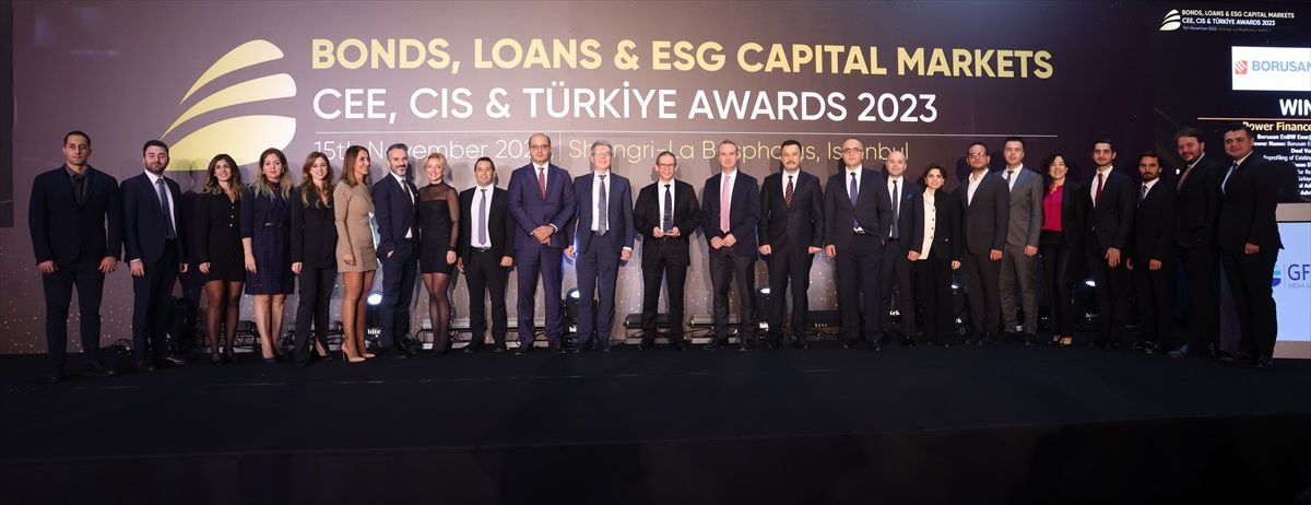 Borusan EnBW Enerji, Yılın Enerji Finansmanı Anlaşması Ödülünü Kazandı