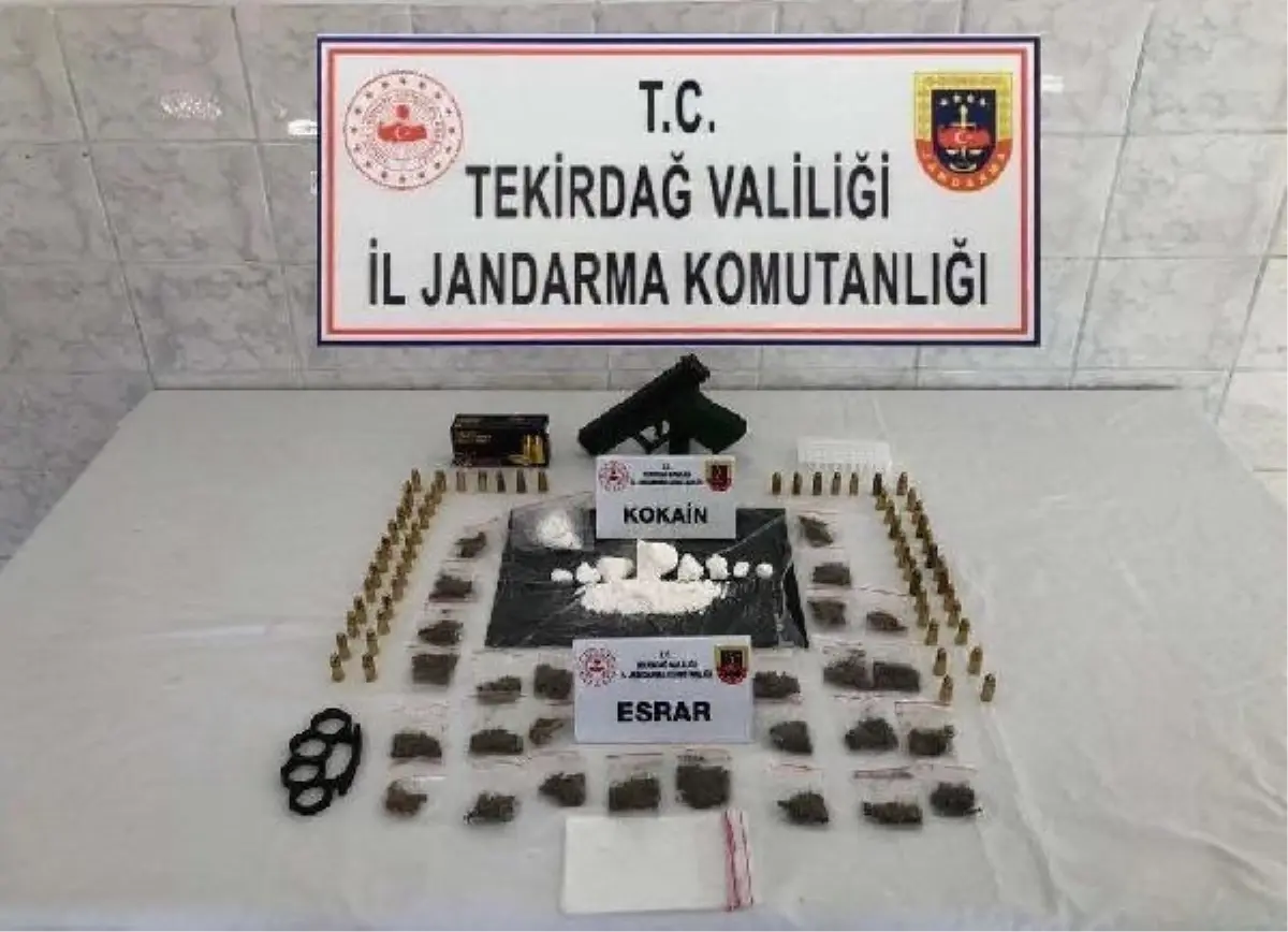 Çorlu'da Vazo İçerisinde Uyuşturucu Ele Geçirildi