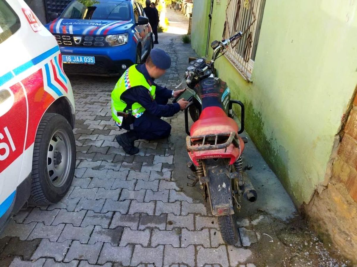 Bursa'da tescilsiz motosikletlere yönelik uygulama yapıldı