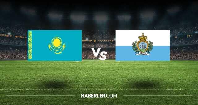Kazakistan San Marino maçı CANLI izle! Kazakistan San Marino maçı canlı yayın izle! Nereden, nasıl izlenir?